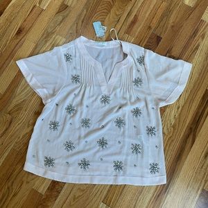 Forever 21 Jeweled Blouse